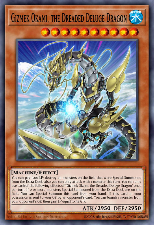 [ROTD-EN032] Gizmek Okami, the Dreaded Deluge Dragon