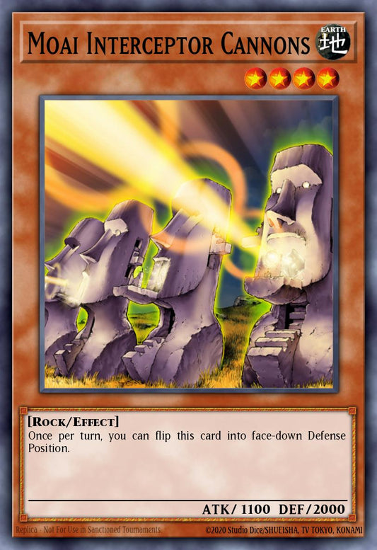 [DR3-EN194] Moai Interceptor Cannons