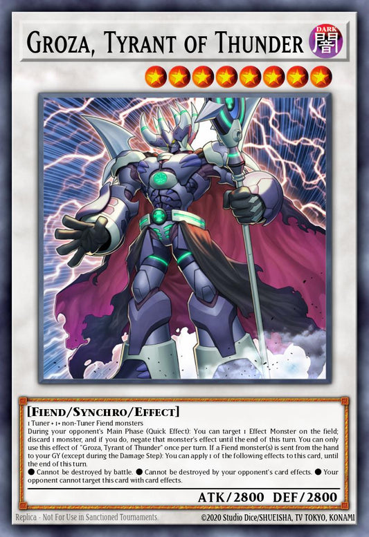 [BACH-EN097] Groza, Tyrant of Thunder