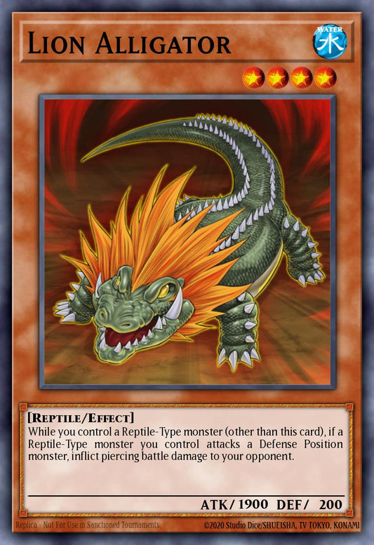 [OP16-EN022] Lion Alligator