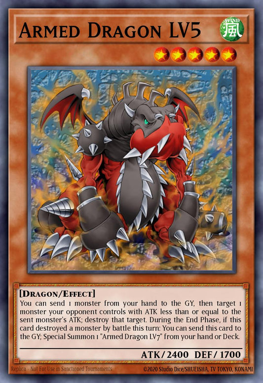 [DR3-EN014] Armed Dragon LV5