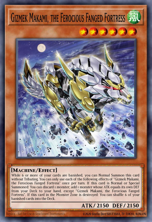 [PHRA-EN022] Gizmek Makami, the Ferocious Fanged Fortress