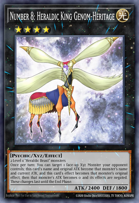 [ABYR-EN045] Number 8: Heraldic King Genom-Heritage
