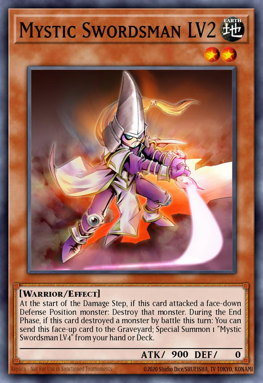 [DR3-EN011] Mystic Swordsman LV2
