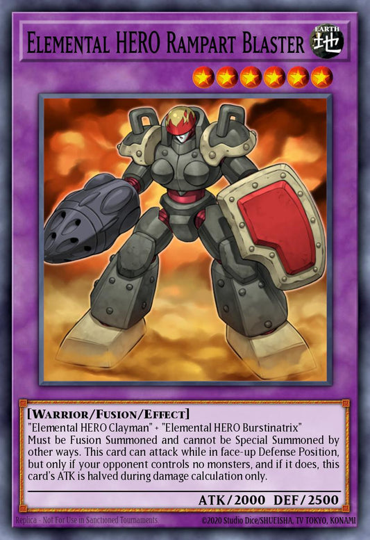 [LCGX-EN047] Elemental HERO Rampart Blaster