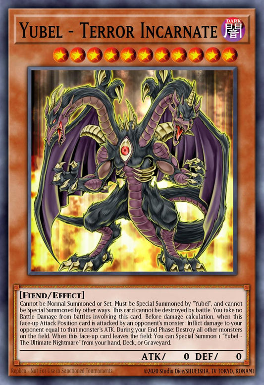 [LCGX-EN198] Yubel - Terror Incarnate
