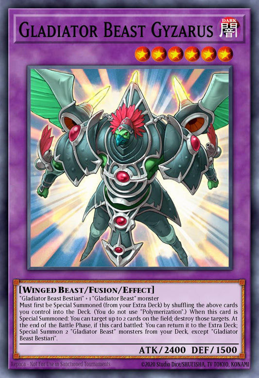 [RA03-EN198] Gladiator Beast Gyzarus