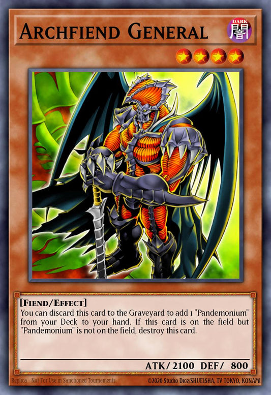 [SGX3-ENE12] Archfiend General