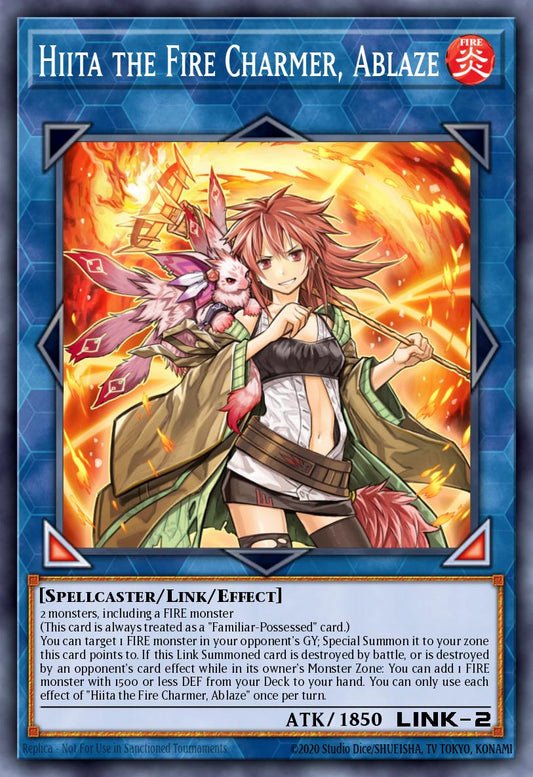 [SR14-EN043] Hiita the Fire Charmer, Ablaze