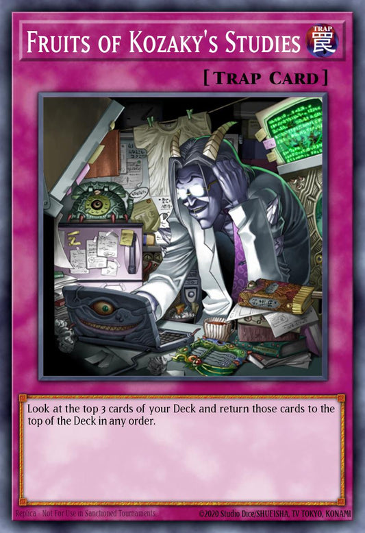 [DR3-EN113] Fruits of Kozaky's Studies