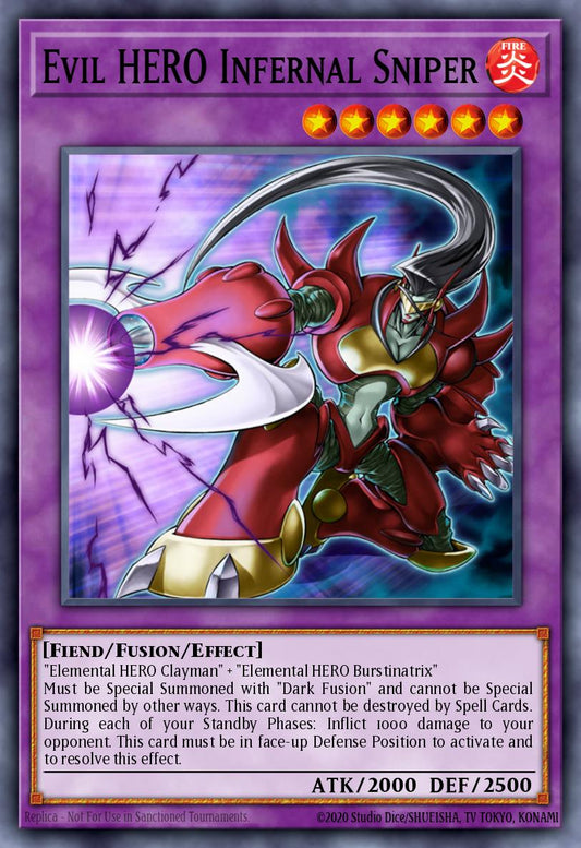 [LCGX-EN071] Evil HERO Infernal Sniper
