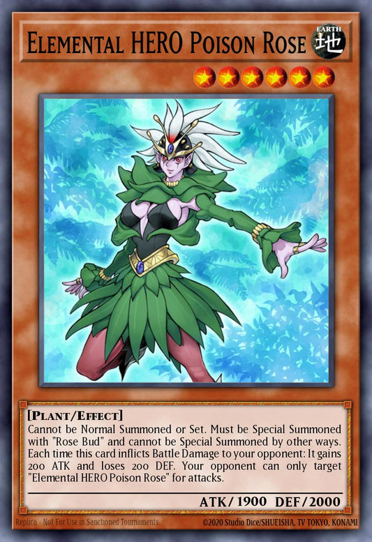 [LCGX-EN036] Elemental HERO Poison Rose