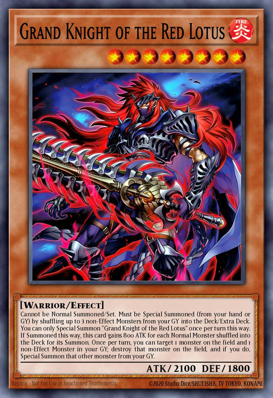 [SUDA-EN024] Grand Knight of the Red Lotus