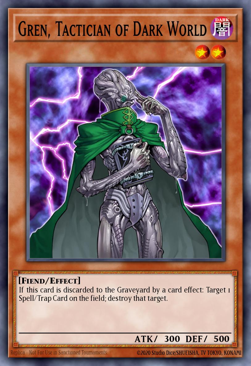 [STON-EN019] Gren, Tactician of Dark World