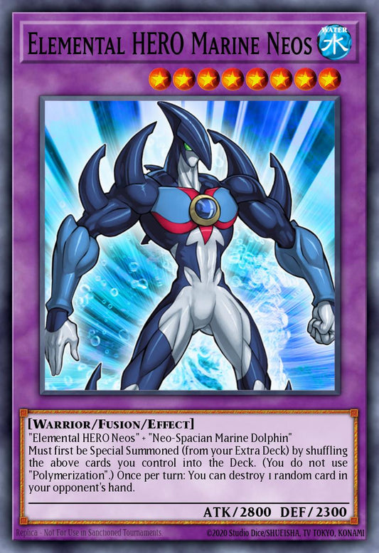 [LCGX-EN062] Elemental HERO Marine Neos