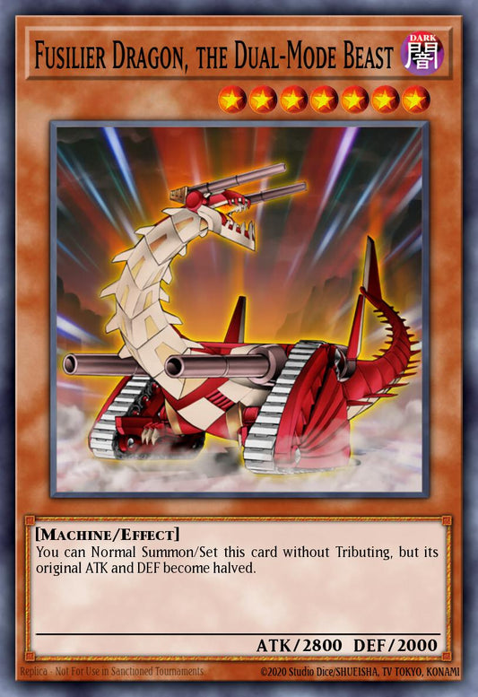 [DR3-EN091] Fusilier Dragon, the Dual-Mode Beast