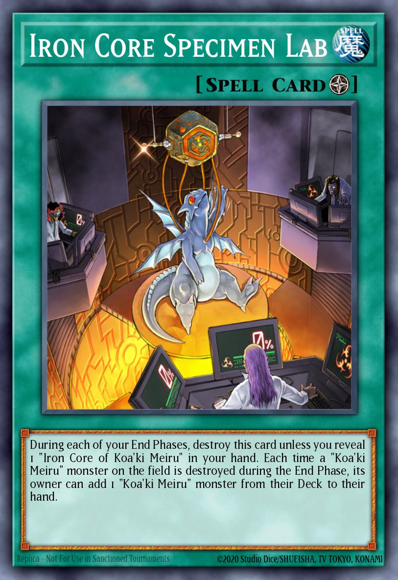 [ABPF-EN055] Iron Core Specimen Lab
