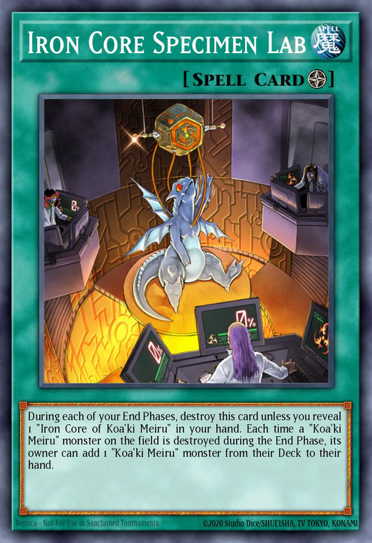 [ABPF-EN055] Iron Core Specimen Lab