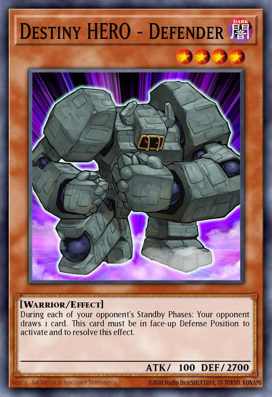[LCGX-EN127] Destiny HERO - Defender