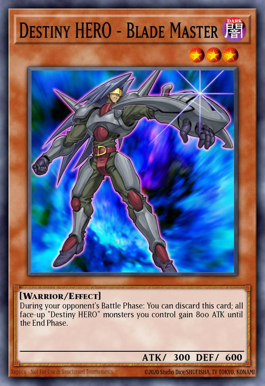 [LCGX-EN129] Destiny HERO - Blade Master