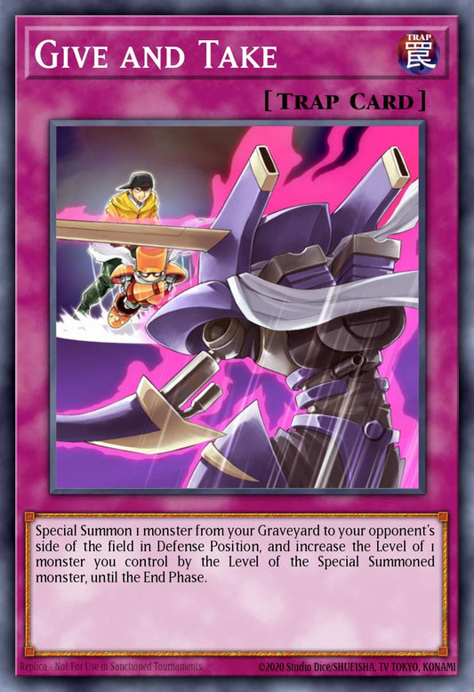 [DP08-EN029] Give and Take