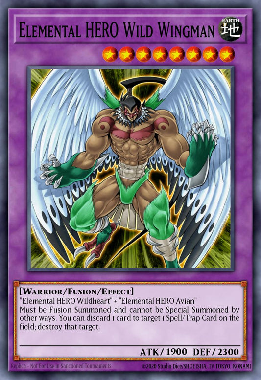 [LCGX-EN055] Elemental HERO Wild Wingman