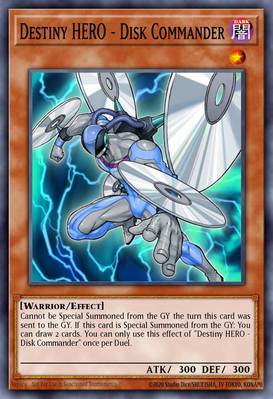[LCGX-EN133] Destiny HERO - Disk Commander