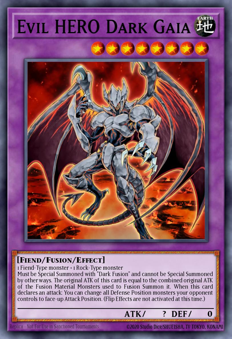 [LCGX-EN069] Evil HERO Dark Gaia