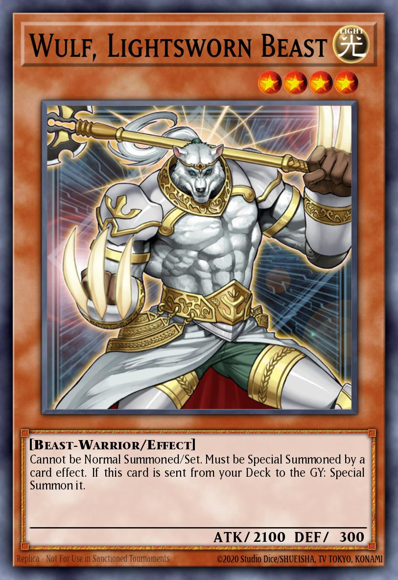[LCGX-EN248] Wulf, Lightsworn Beast