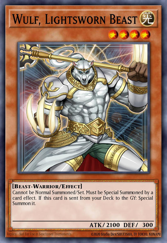 [LCGX-EN248] Wulf, Lightsworn Beast