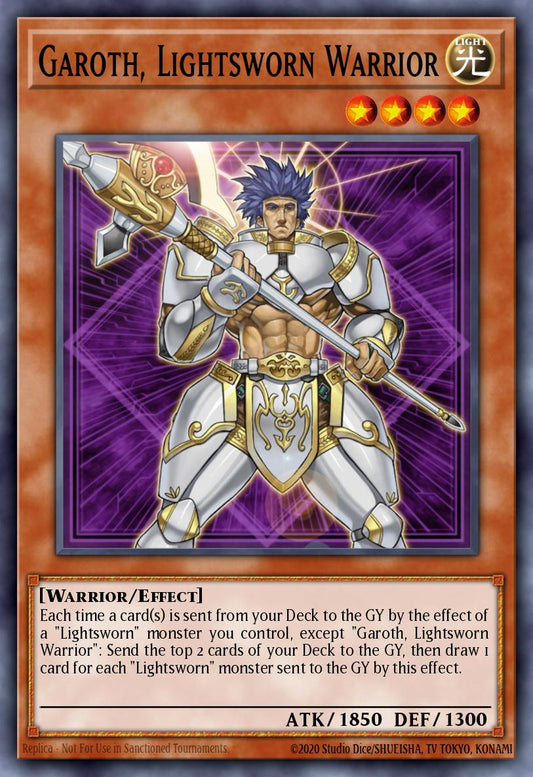 [LCGX-EN246] Garoth, Lightsworn Warrior