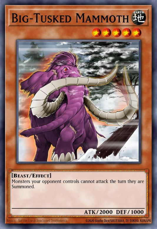 [DR3-EN135] Big-Tusked Mammoth