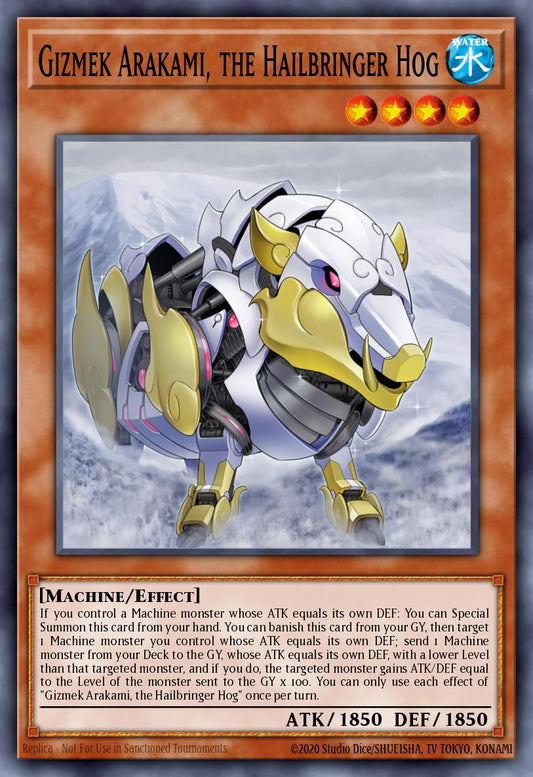 [DAMA-EN018] Gizmek Arakami, the Hailbringer Hog