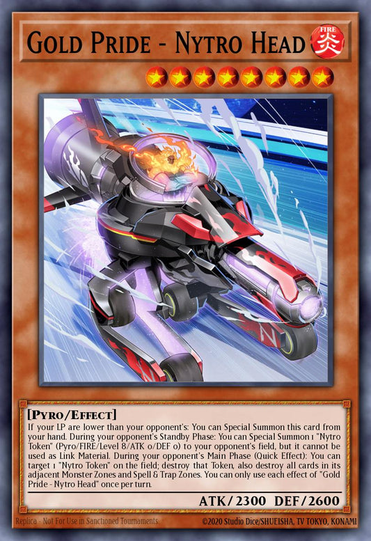 [MP24-EN181] Gold Pride - Nytro Head