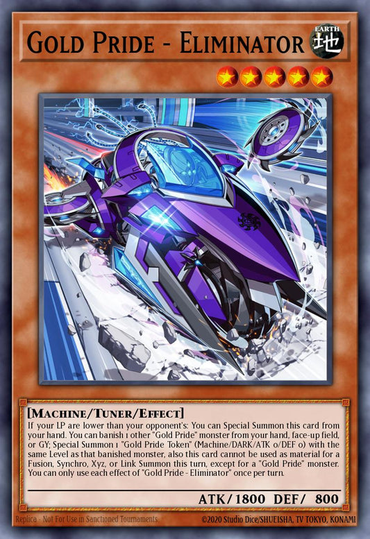 [LEDE-EN020] Gold Pride - Eliminator