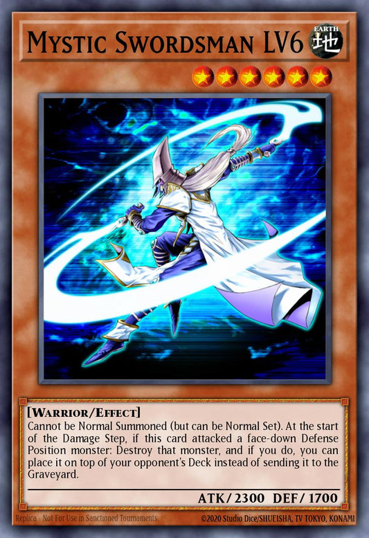 [DR3-EN068] Mystic Swordsman LV6