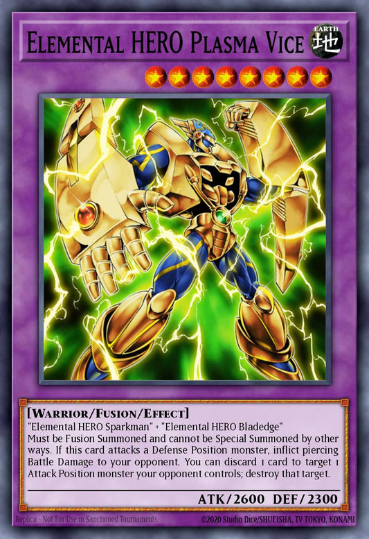 [LCGX-EN066] Elemental HERO Plasma Vice