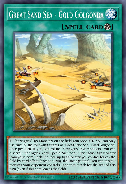 [BLVO-EN055] Great Sand Sea - Gold Golgonda