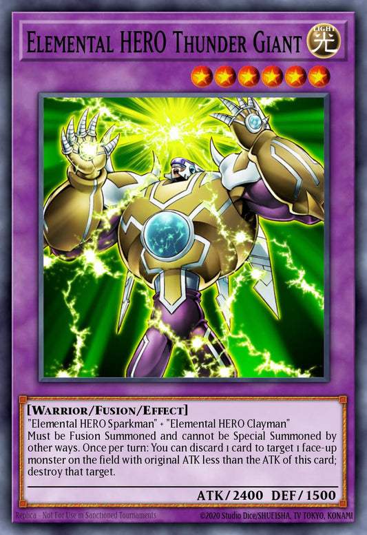 [LCGX-EN046] Elemental HERO Thunder Giant
