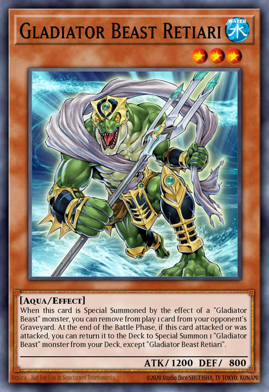 [TU03-EN006] Gladiator Beast Retiari