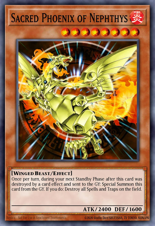 [DR3-EN125] Sacred Phoenix of Nephthys