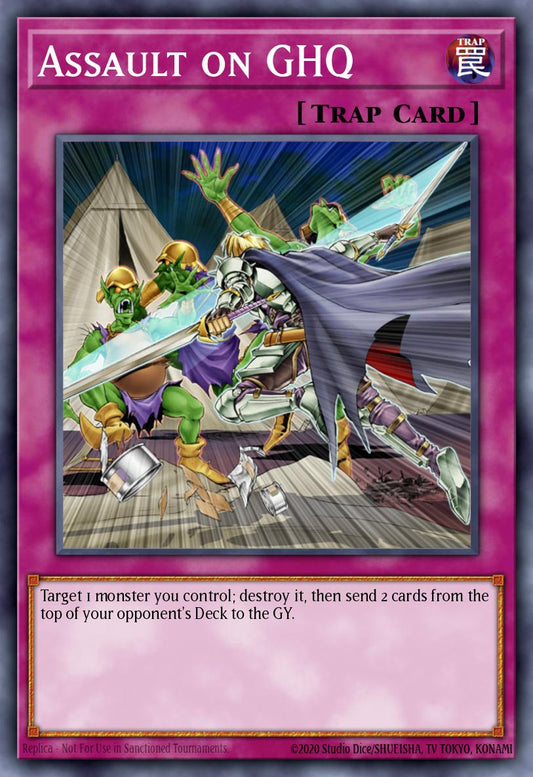 [DR3-EN176] Assault on GHQ