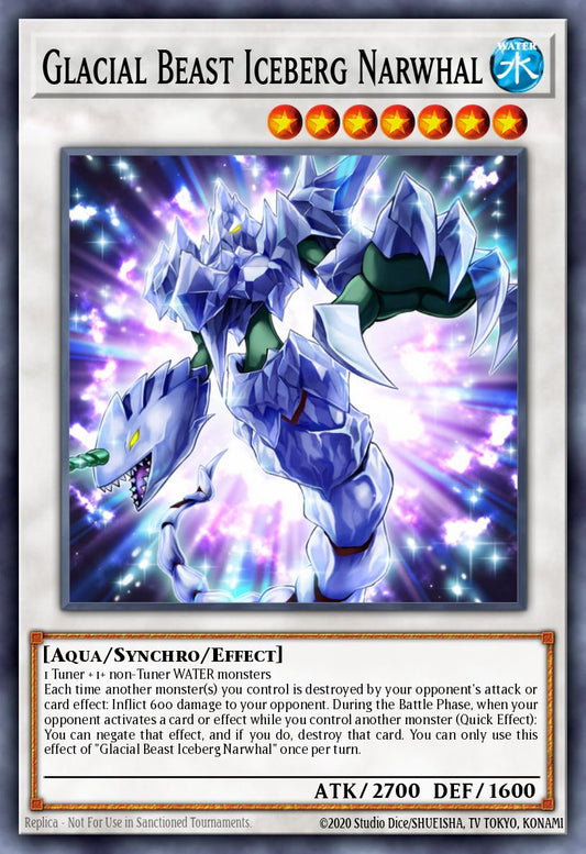 [BLAR-EN033] Glacial Beast Iceberg Narwhal