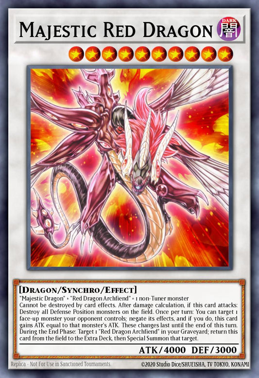 [ABPF-EN040] Majestic Red Dragon