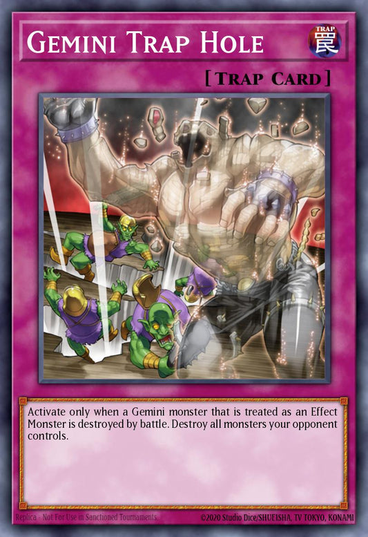 [SDWS-EN038] Gemini Trap Hole