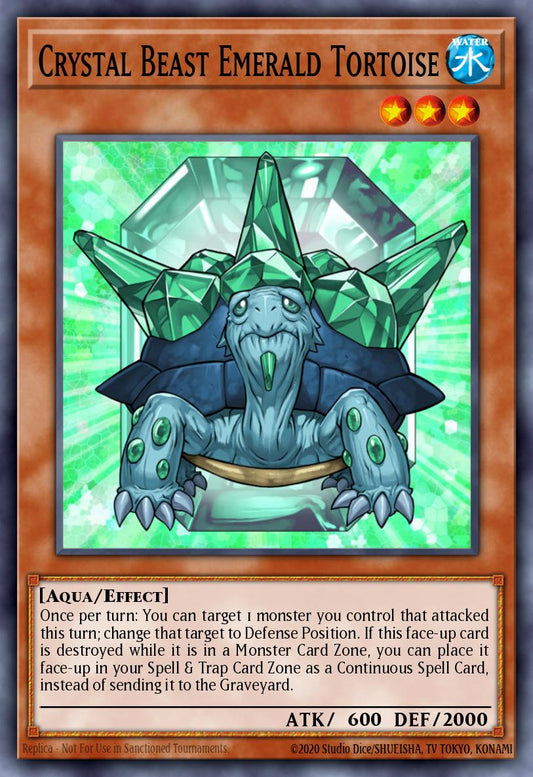 [LCGX-EN157] Crystal Beast Emerald Tortoise