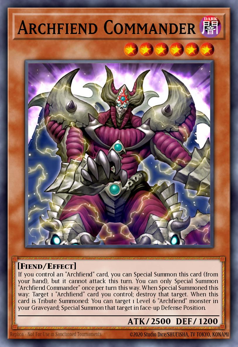 [JUMP-EN067] Archfiend Commander