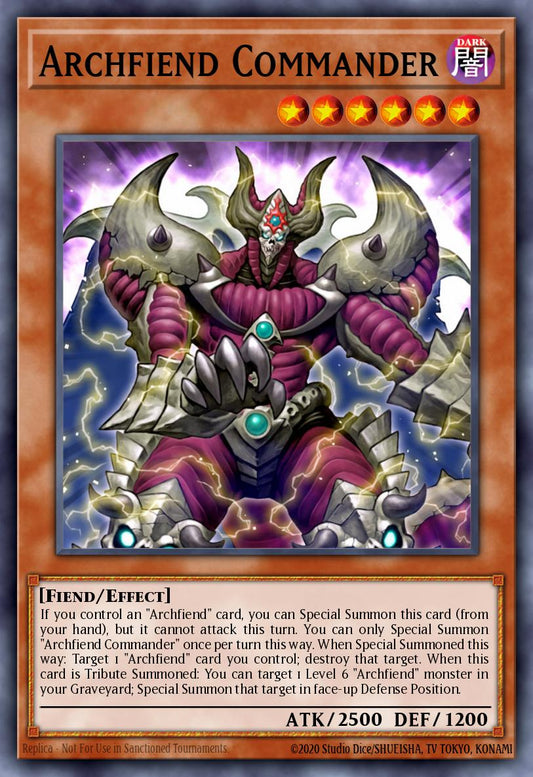[JUMP-EN067] Archfiend Commander