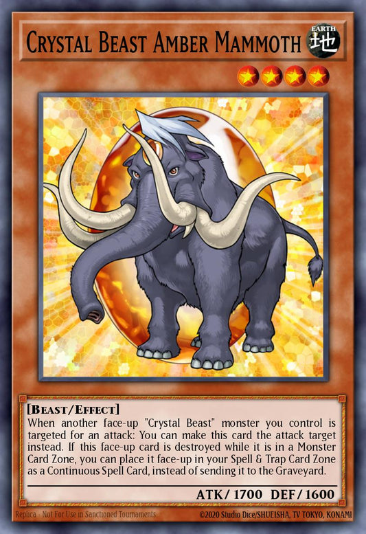 [LCGX-EN159] Crystal Beast Amber Mammoth