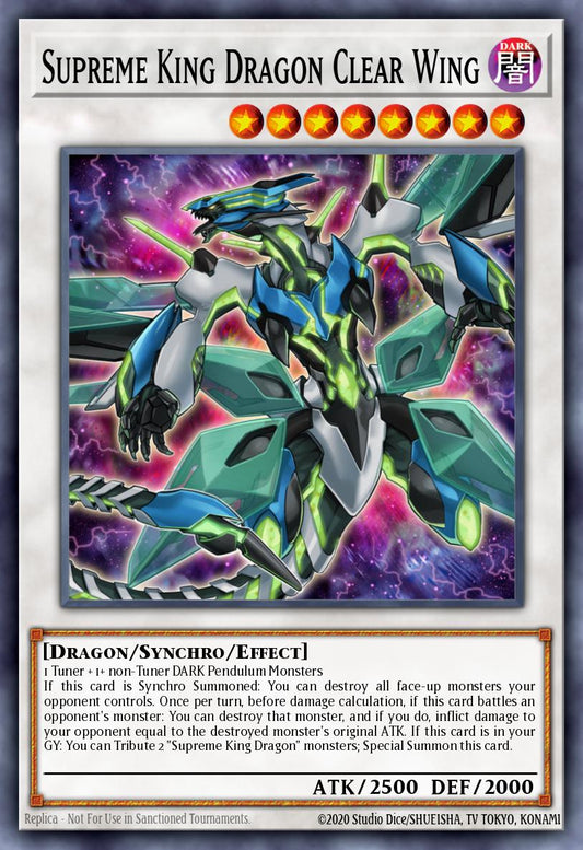 [COTD-EN039] Supreme King Dragon Clear Wing